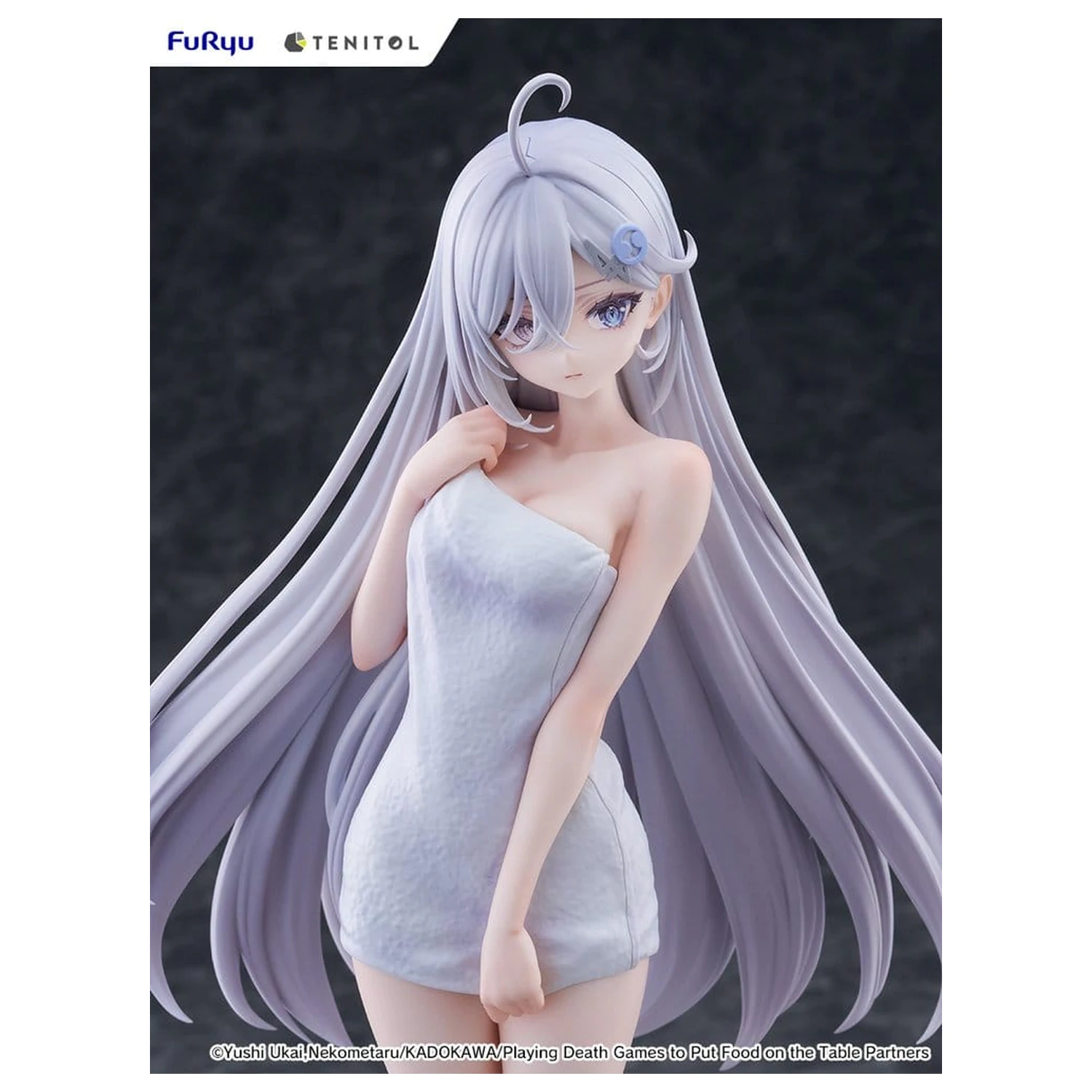 Playing Death Games to Put Food on the Table Light Novel PVC Statua Yuki Golden Bath Ver. 30 cm zdjęcie produktu