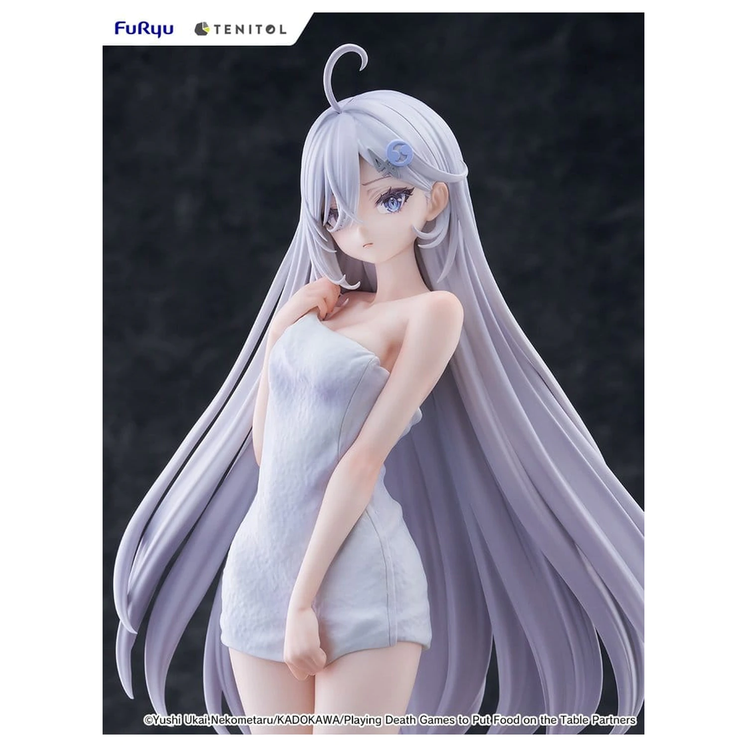 Playing Death Games to Put Food on the Table Light Novel PVC Statua Yuki Golden Bath Ver. 30 cm zdjęcie produktu