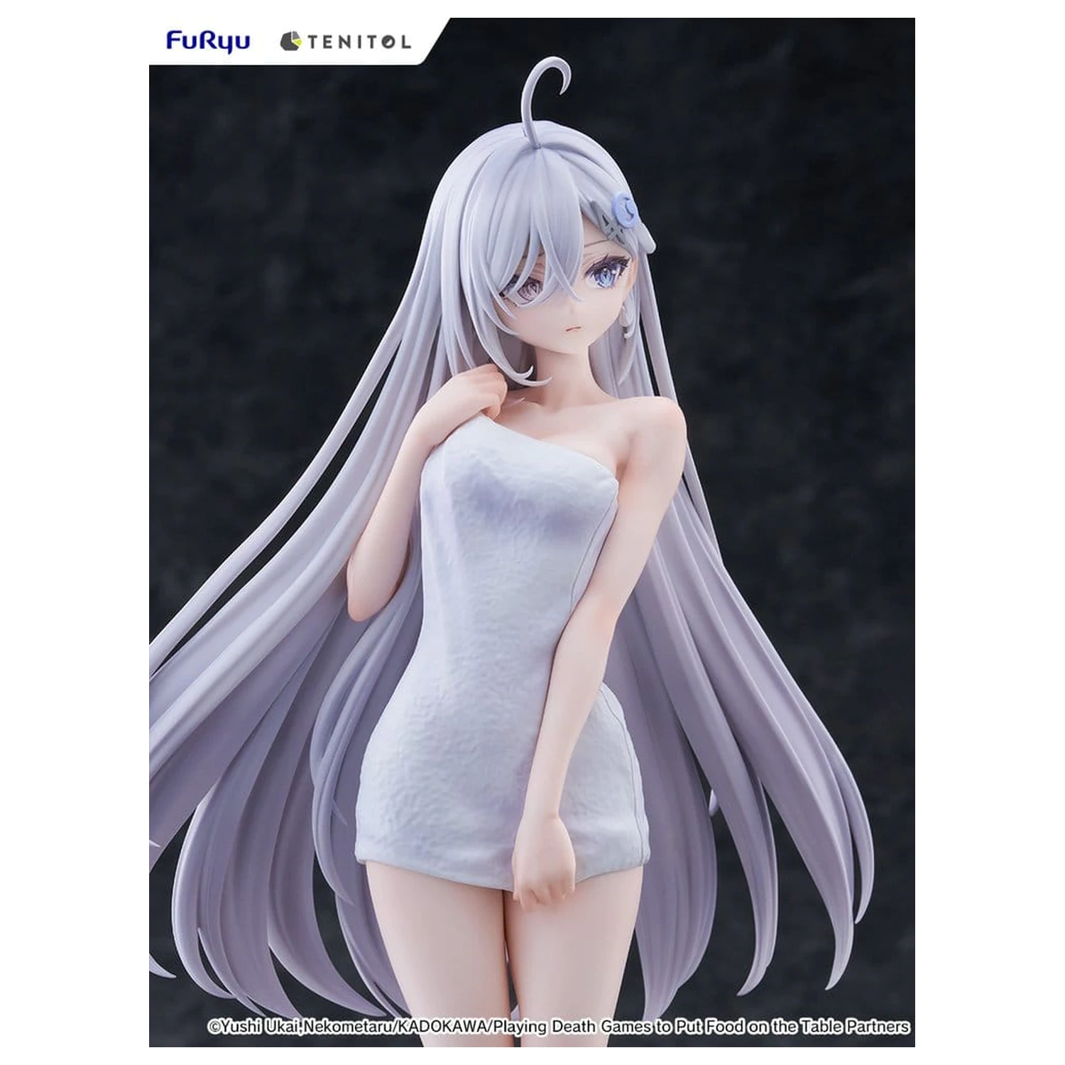 Playing Death Games to Put Food on the Table Light Novel PVC Statua Yuki Golden Bath Ver. 30 cm zdjęcie produktu
