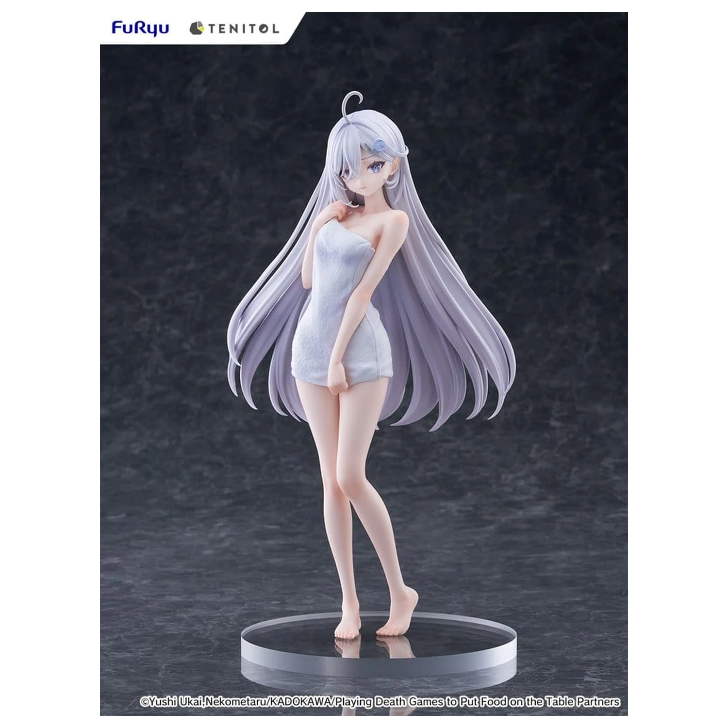 Playing Death Games to Put Food on the Table Light Novel PVC Statua Yuki Golden Bath Ver. 30 cm zdjęcie produktu