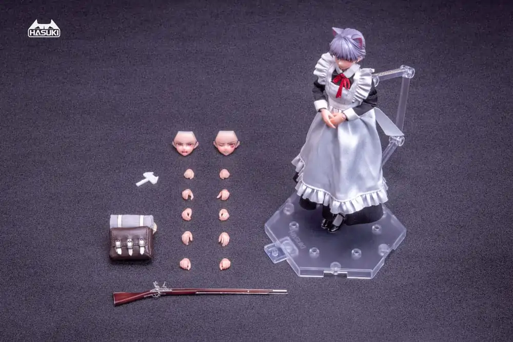 Figurka Akcji Pocket Art Action 1/12 PA010 Maid Gunner FKEY 15 cm zdjęcie produktu