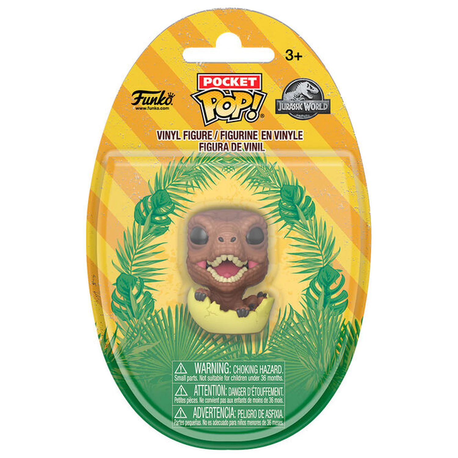 Kieszonkowa figurka Funko POP jajko Jurassic World Baby Raptor zdjęcie produktu
