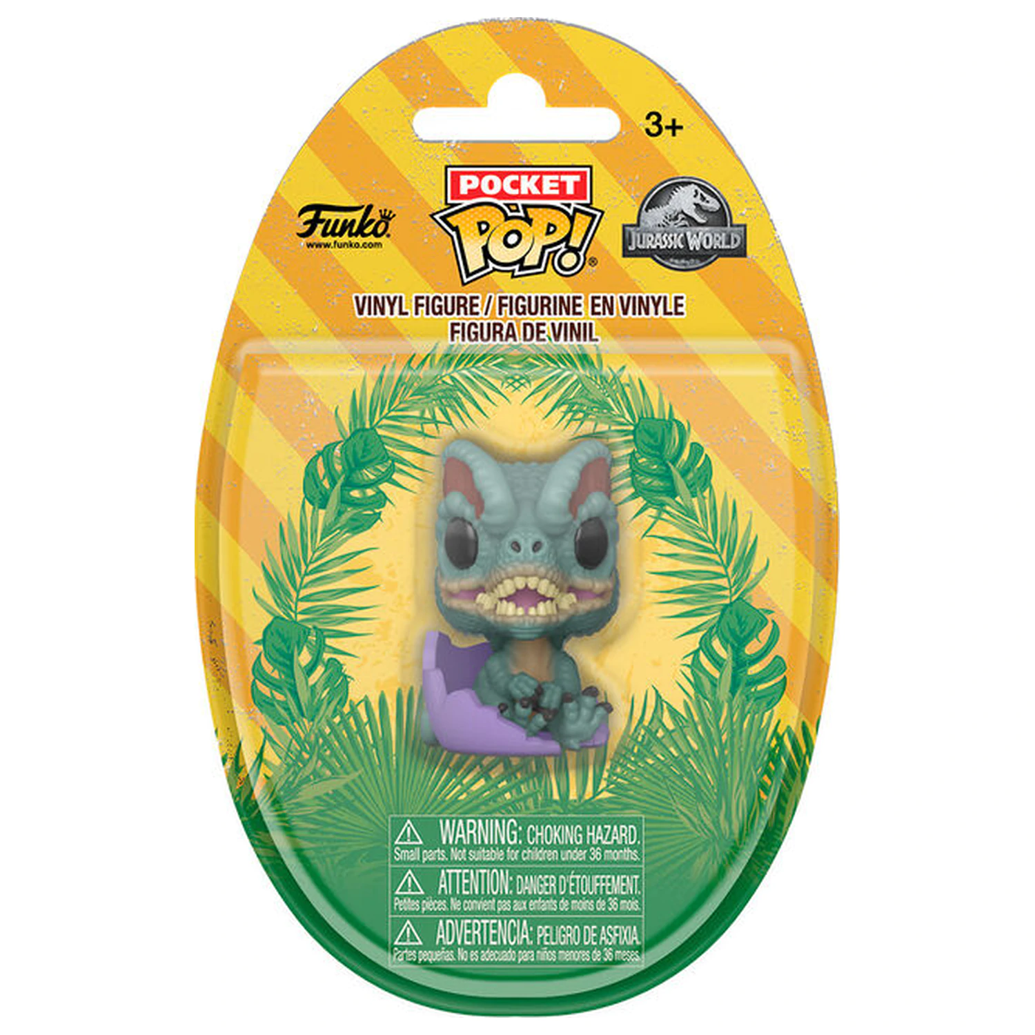 Kieszonkowa figurka Funko POP Egg Jurassic World Dilophosaurus zdjęcie produktu