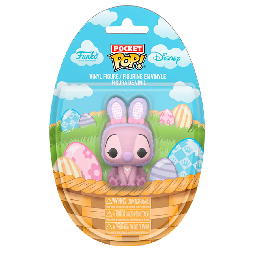 Figurka Pocket Funko POP Disney Stitch Angel Easter Bunny zdjęcie produktu