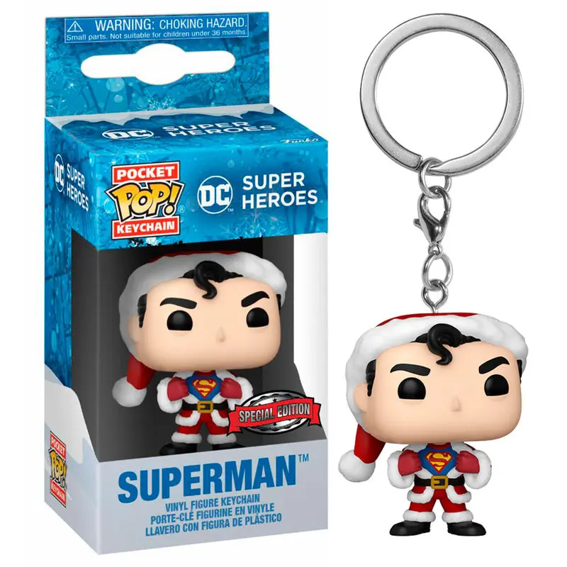 Brelok Pocket POP DC Comics Holiday Superman Exclusive zdjęcie produktu