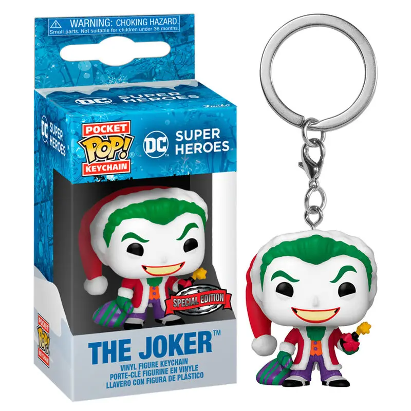 Brelok Pocket POP DC Comics Holiday The Joker Exclusive zdjęcie produktu