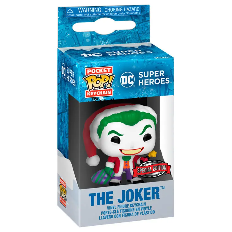 Brelok Pocket POP DC Comics Holiday The Joker Exclusive zdjęcie produktu