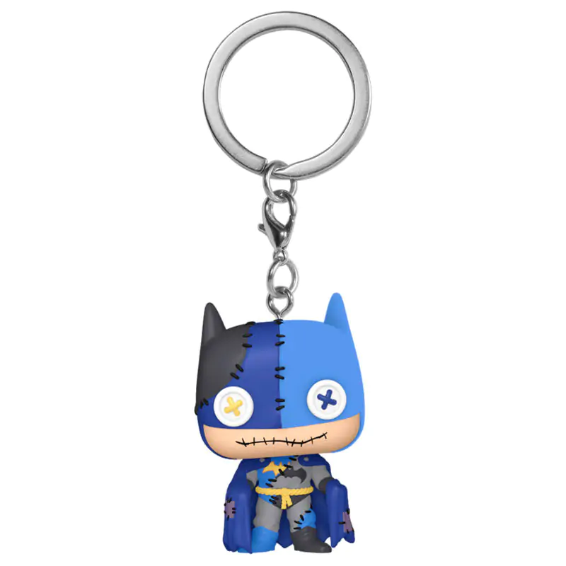 Brelok Pocket Funko POP Keychain DC Comics Patchwork Batman zdjęcie produktu