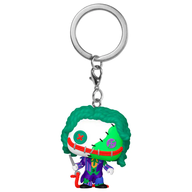 Brelok Pocket Funko POP Keychain DC Comics Patchwork Joker zdjęcie produktu