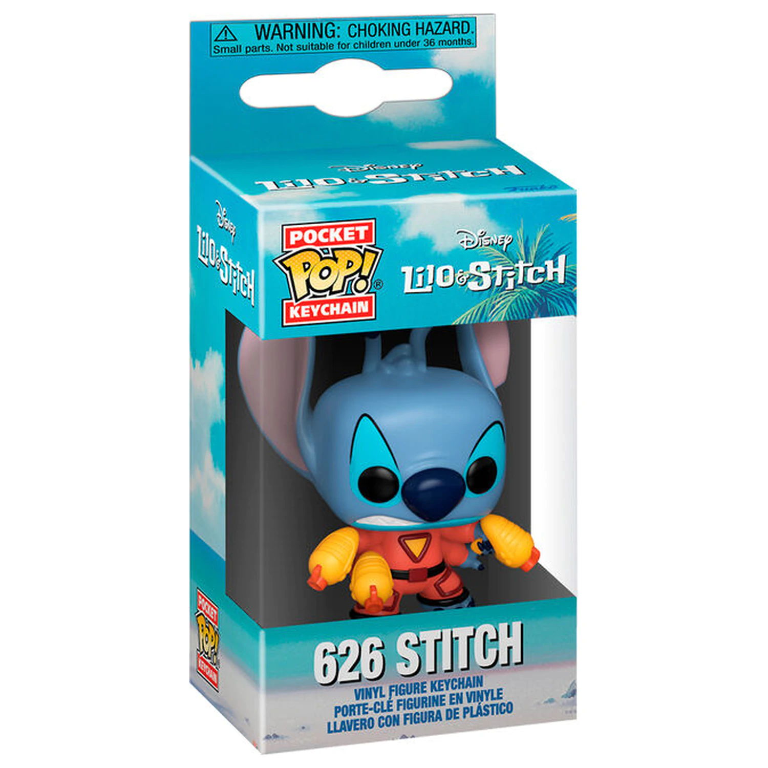 Kieszonkowy Funko POP Brelok Disney Lilo & Stitch 626 Stitch zdjęcie produktu