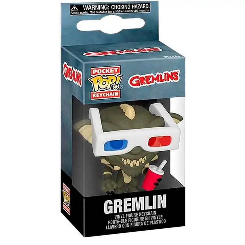 Kieszonkowy brelok Funko POP Gremlins Gremlin w okularach 3D zdjęcie produktu