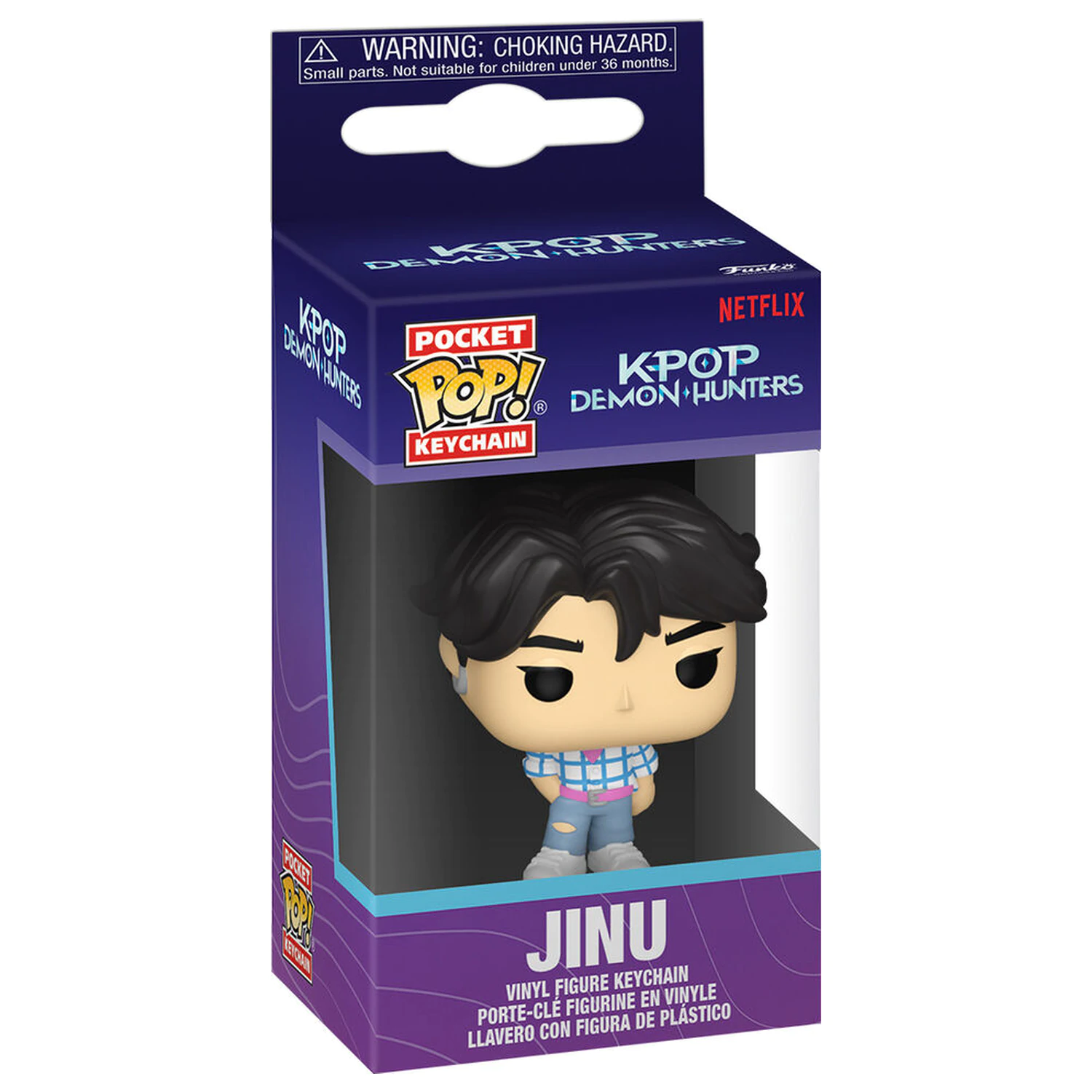 Kieszonkowy Funko POP Brelok KPop Demon Hunters Jinu zdjęcie produktu