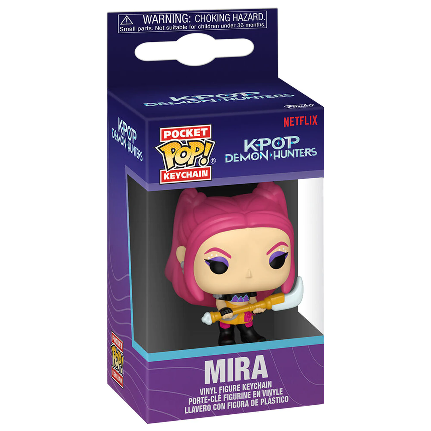 Kieszonkowy Funko POP Brelok KPop Demon Hunters Mira zdjęcie produktu