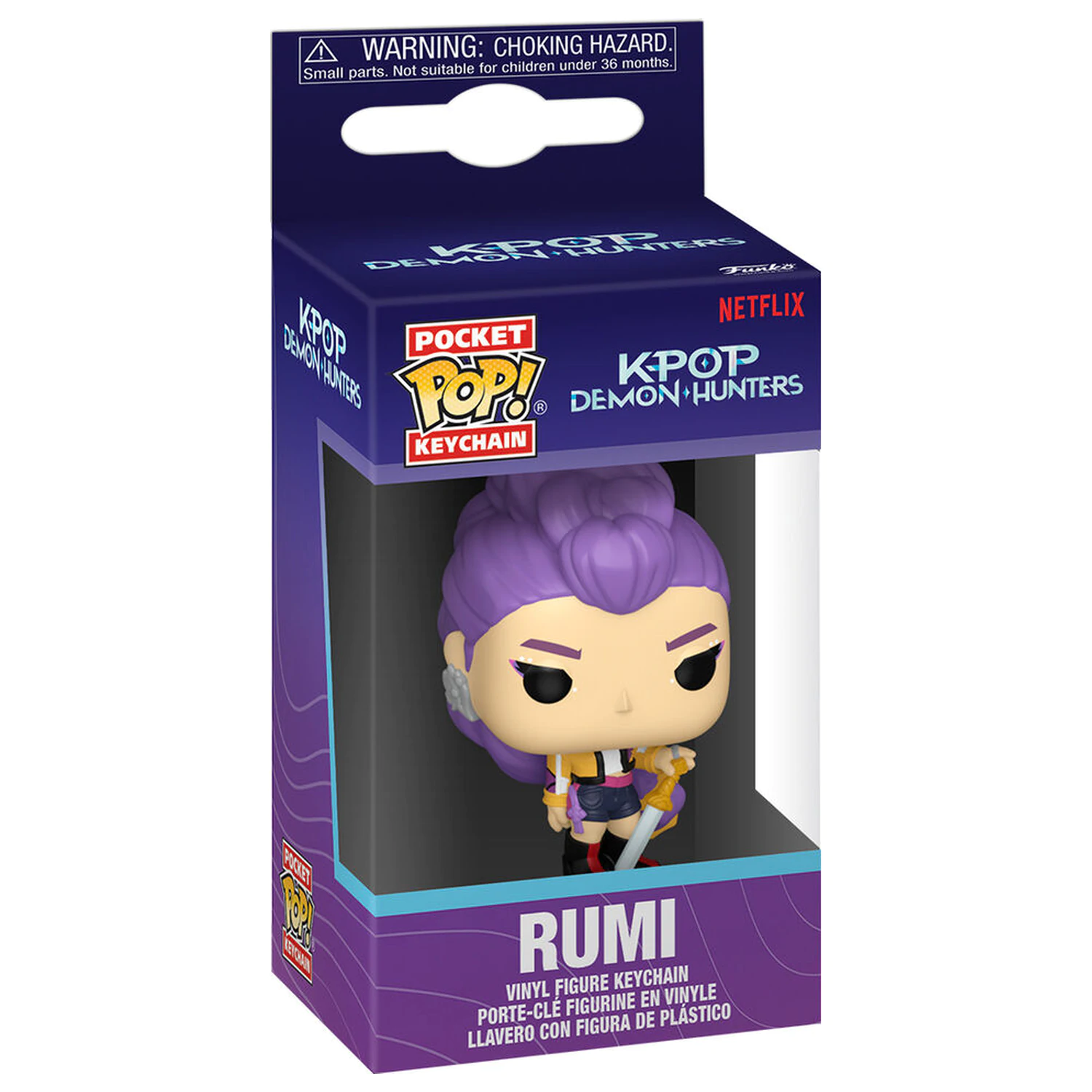 Kieszonkowy Funko POP Brelok KPop Demon Hunters Rumi zdjęcie produktu