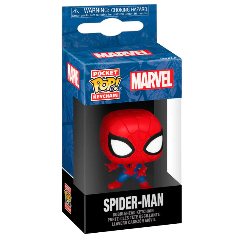 Brelok Pocket Funko POP Keychain Marvel Spider-Man Classics zdjęcie produktu