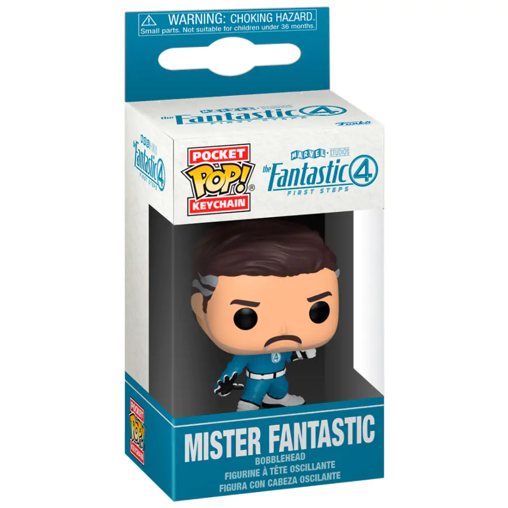 Brelok Pocket Funko POP Marvel The Fantastic 4 Mister Fantastic zdjęcie produktu