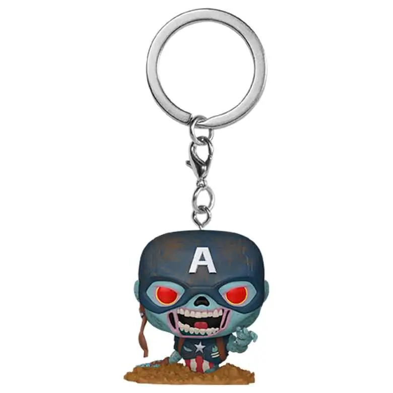 Pocket Funko POP Brelok Marvel Zombies Zombie Captain America zdjęcie produktu