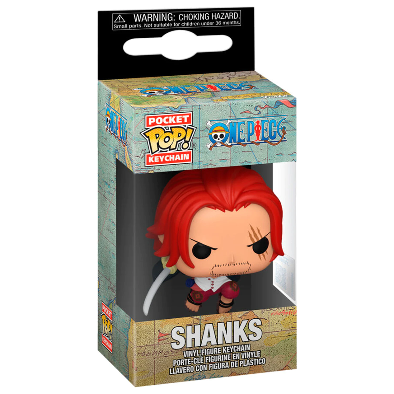 Brelok Pocket Funko POP Keychain One Piece Shanks zdjęcie produktu