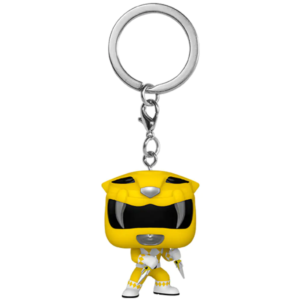 Brelok Pocket POP Power Rangers 30th Anniversary Yellow Ranger zdjęcie produktu