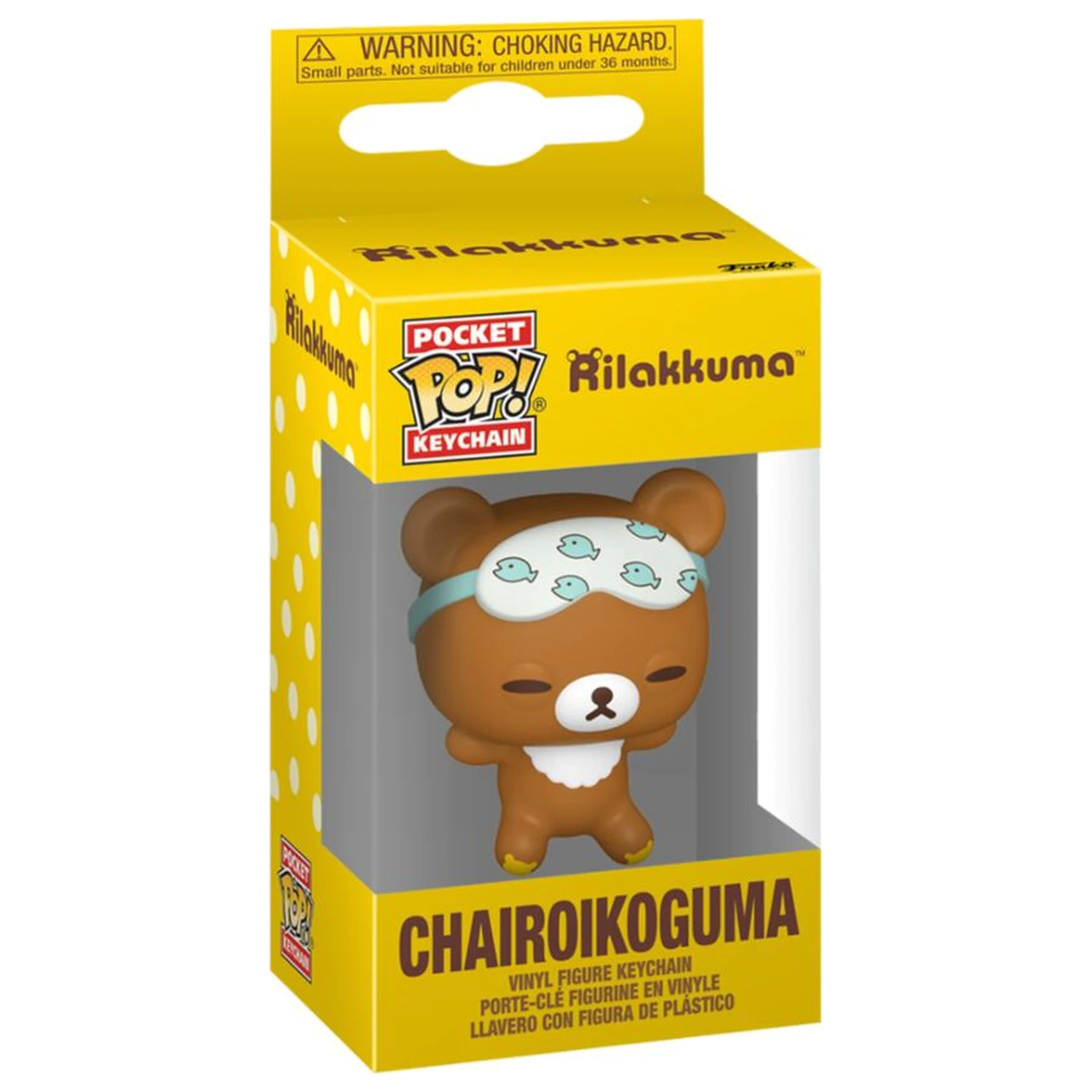 Breloczek Pocket Funko POP Rilakkuma Chairoikoguma zdjęcie produktu