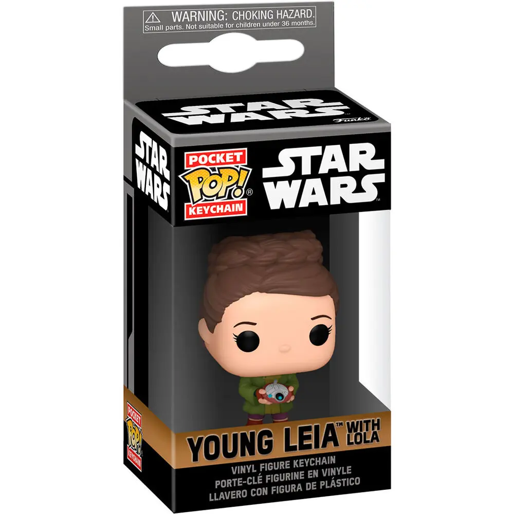 Brelok Pocket POP Star Wars Obi-Wan Kenobi 2 Young Leia Organa zdjęcie produktu