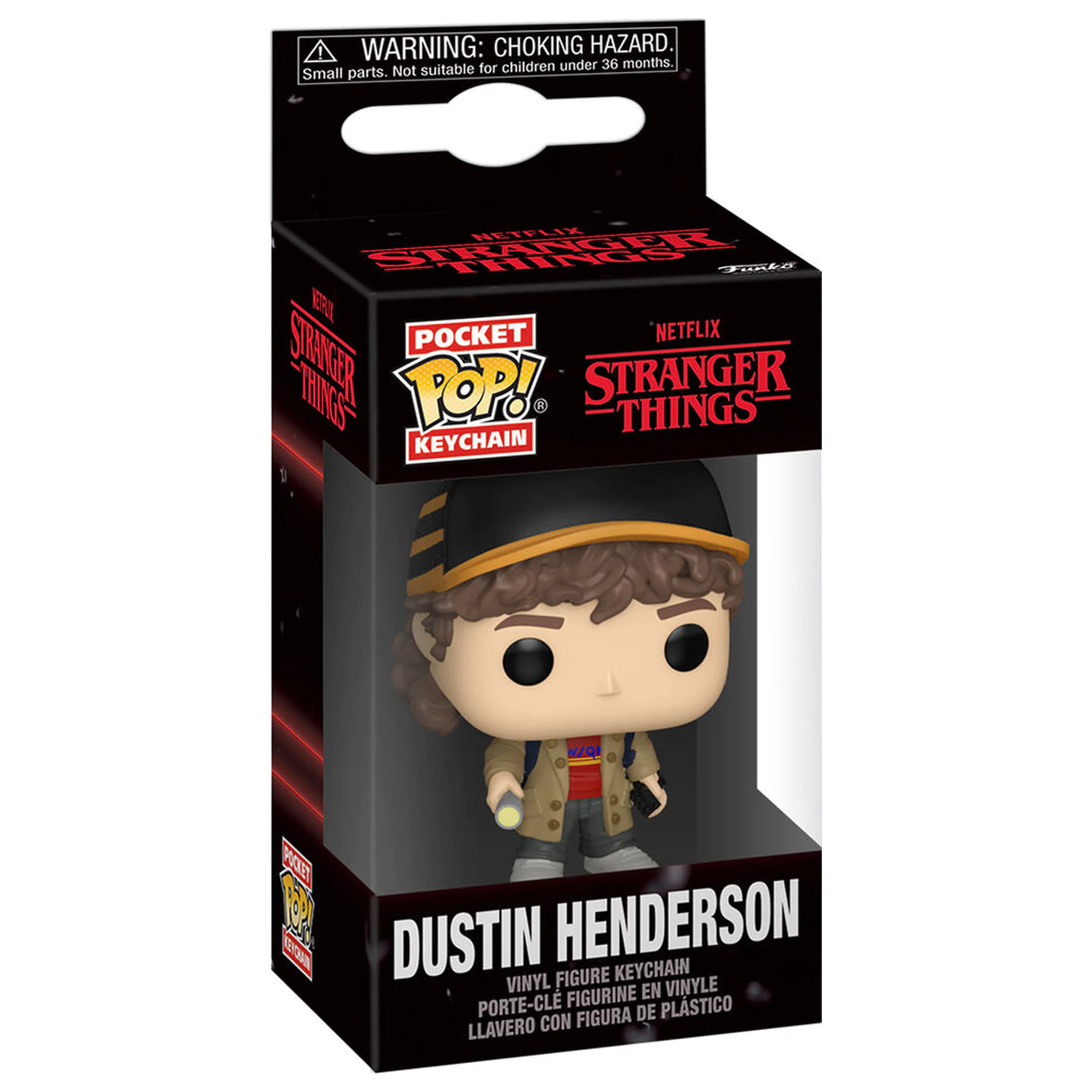 Kieszonkowy Funko POP Brelok Stranger Things 5 Dustin Henderson zdjęcie produktu