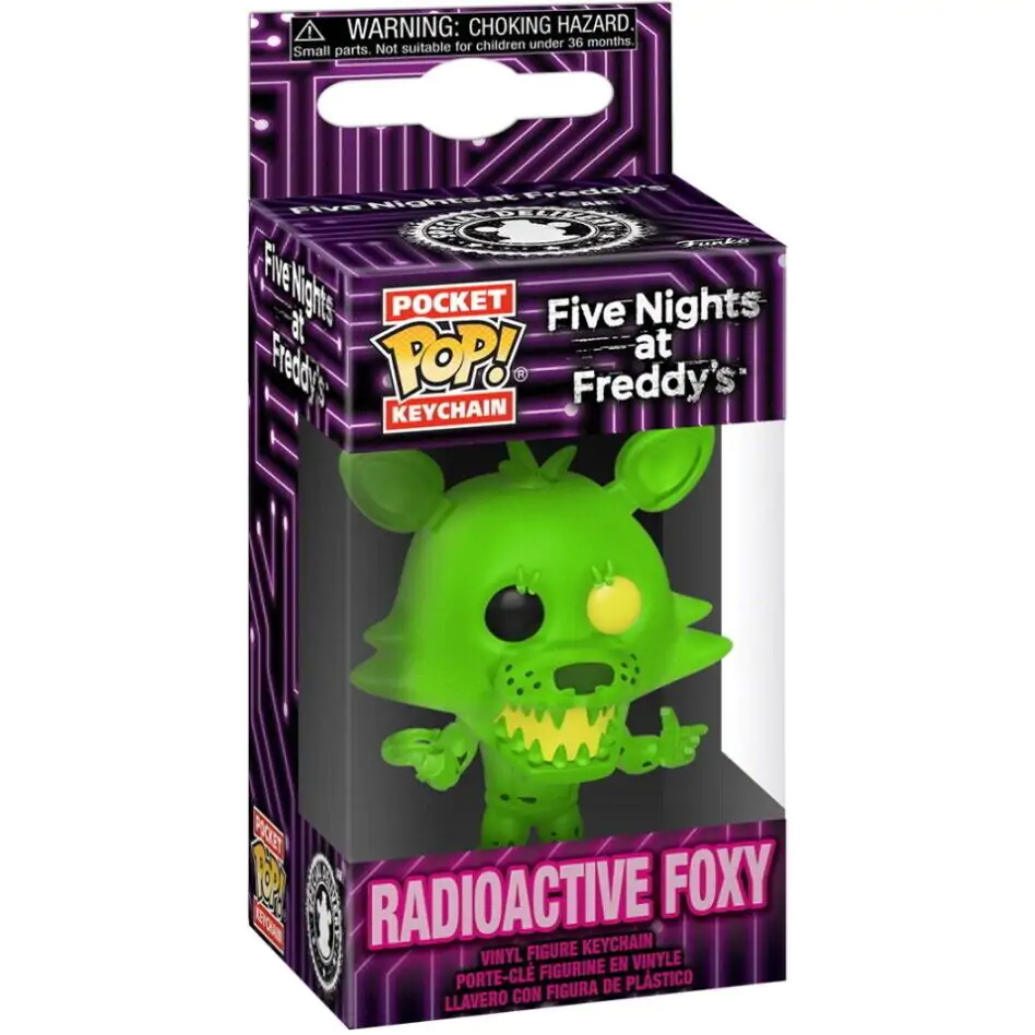 Brelok Pocket POP Five Nights at Freddys Radioactive Foxy zdjęcie produktu