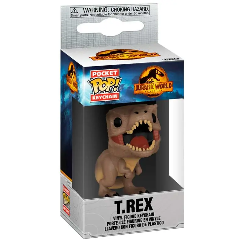 Brelok Pocket POP Jurassic World 3 T-Rex zdjęcie produktu