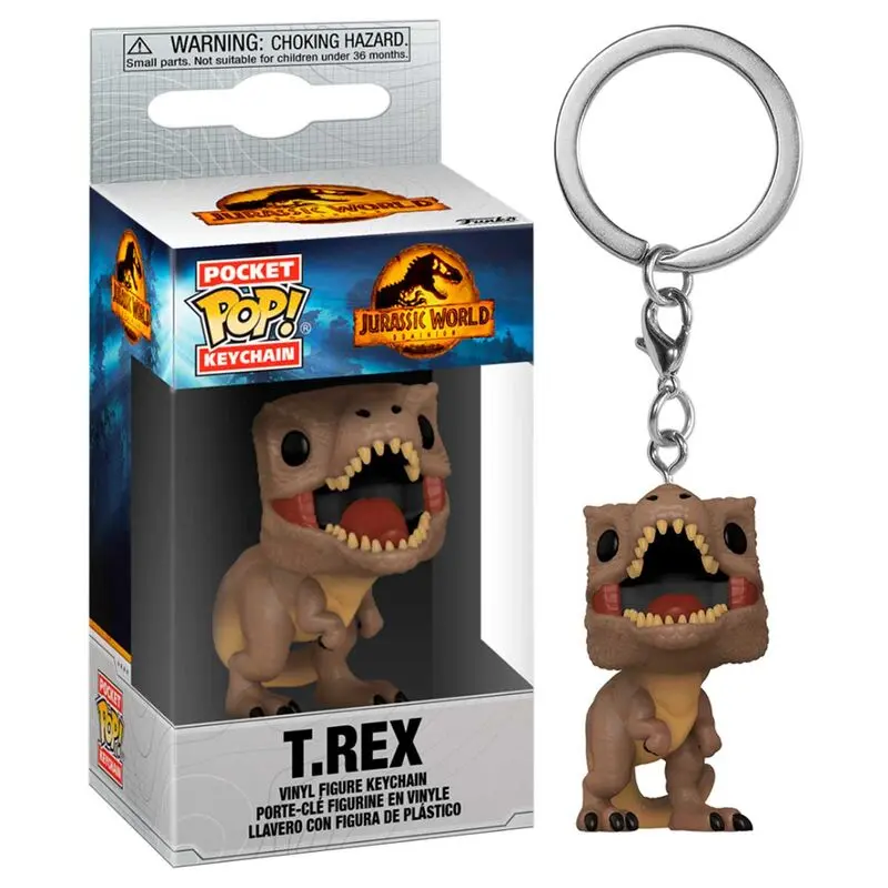 Brelok Pocket POP Jurassic World 3 T-Rex zdjęcie produktu