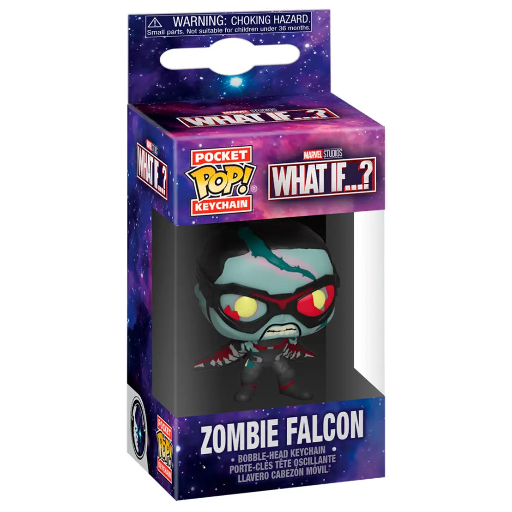 Marvel What If...? Pocket POP! Breloki winylowe 4 cm Zombie Falcon Display (12) zdjęcie produktu