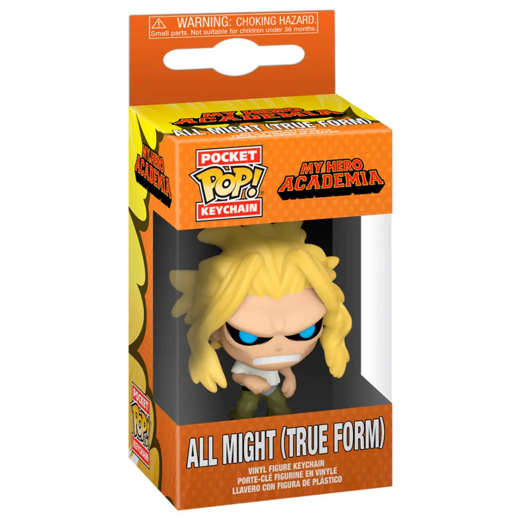 My Hero Academia Pocket POP! Brelok winylowy All Might Weakened State 4 cm zdjęcie produktu