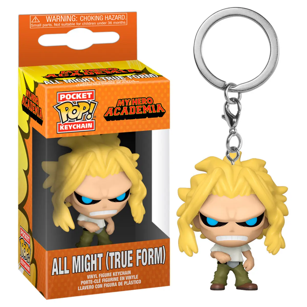 My Hero Academia Pocket POP! Brelok winylowy All Might Weakened State 4 cm zdjęcie produktu