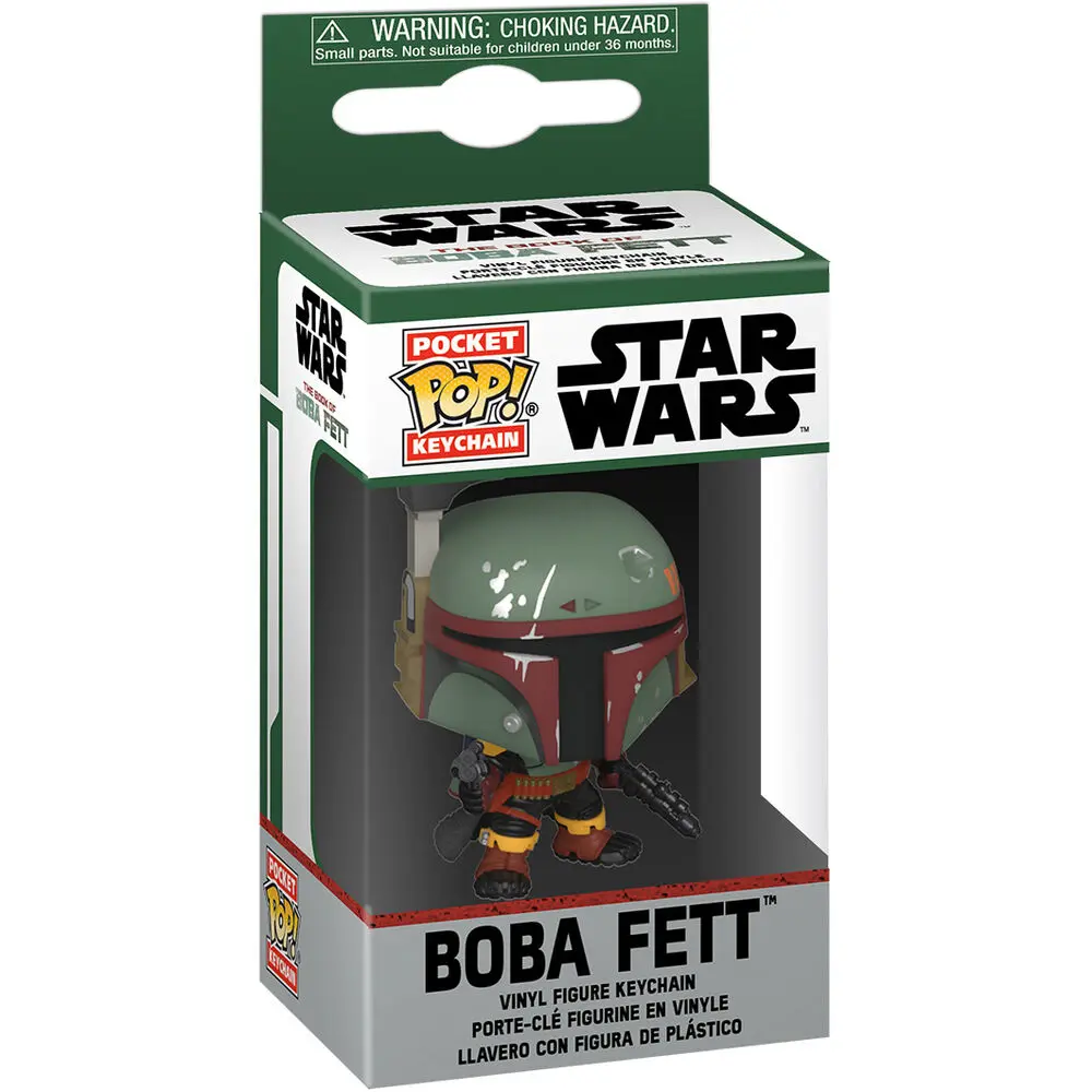 Star Wars The Book of Boba Fett Pocket POP! Breloczki winylowe 4 cm Boba Fett Display (12) zdjęcie produktu