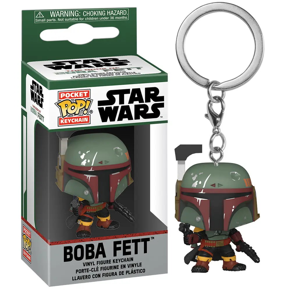 Star Wars The Book of Boba Fett Pocket POP! Breloczki winylowe 4 cm Boba Fett Display (12) zdjęcie produktu
