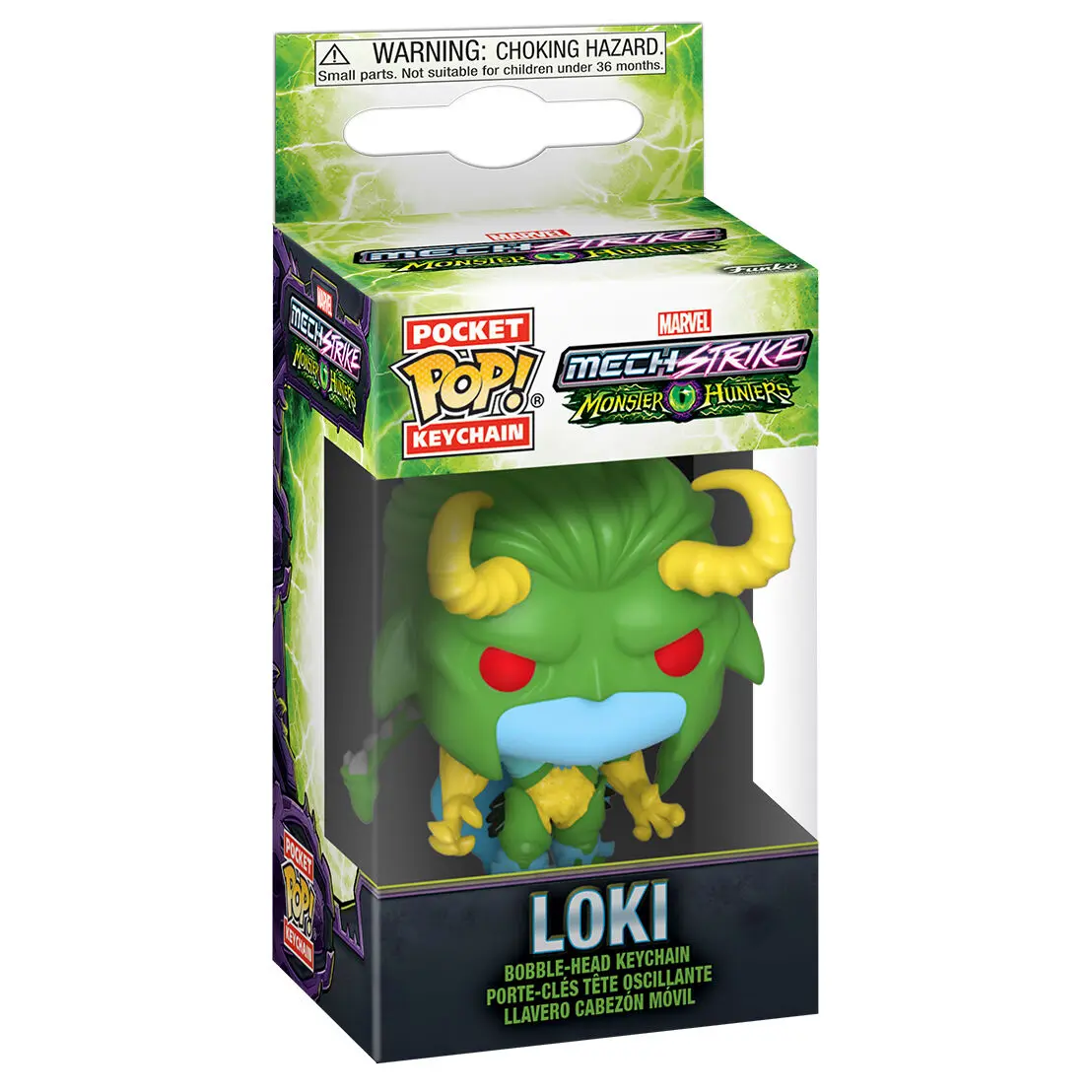 Brelok Pocket POP Marvel Monster Hunters Loki zdjęcie produktu