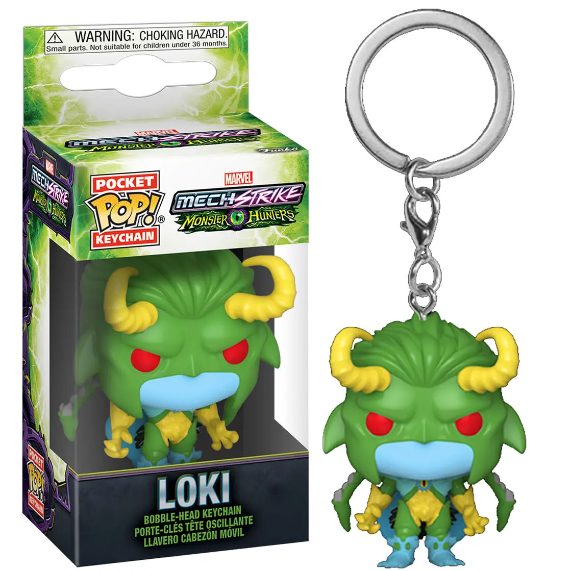 Brelok Pocket POP Marvel Monster Hunters Loki zdjęcie produktu