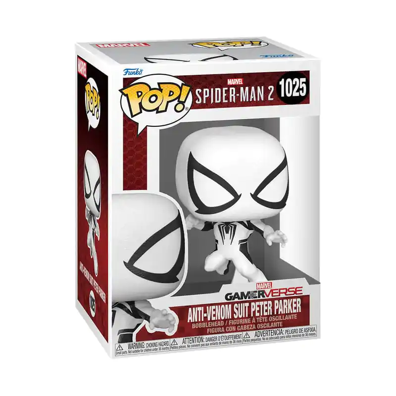 Spiderman 2 Funko POP! Games Figurka winylowa Anti-Venom Peter 9 cm zdjęcie produktu