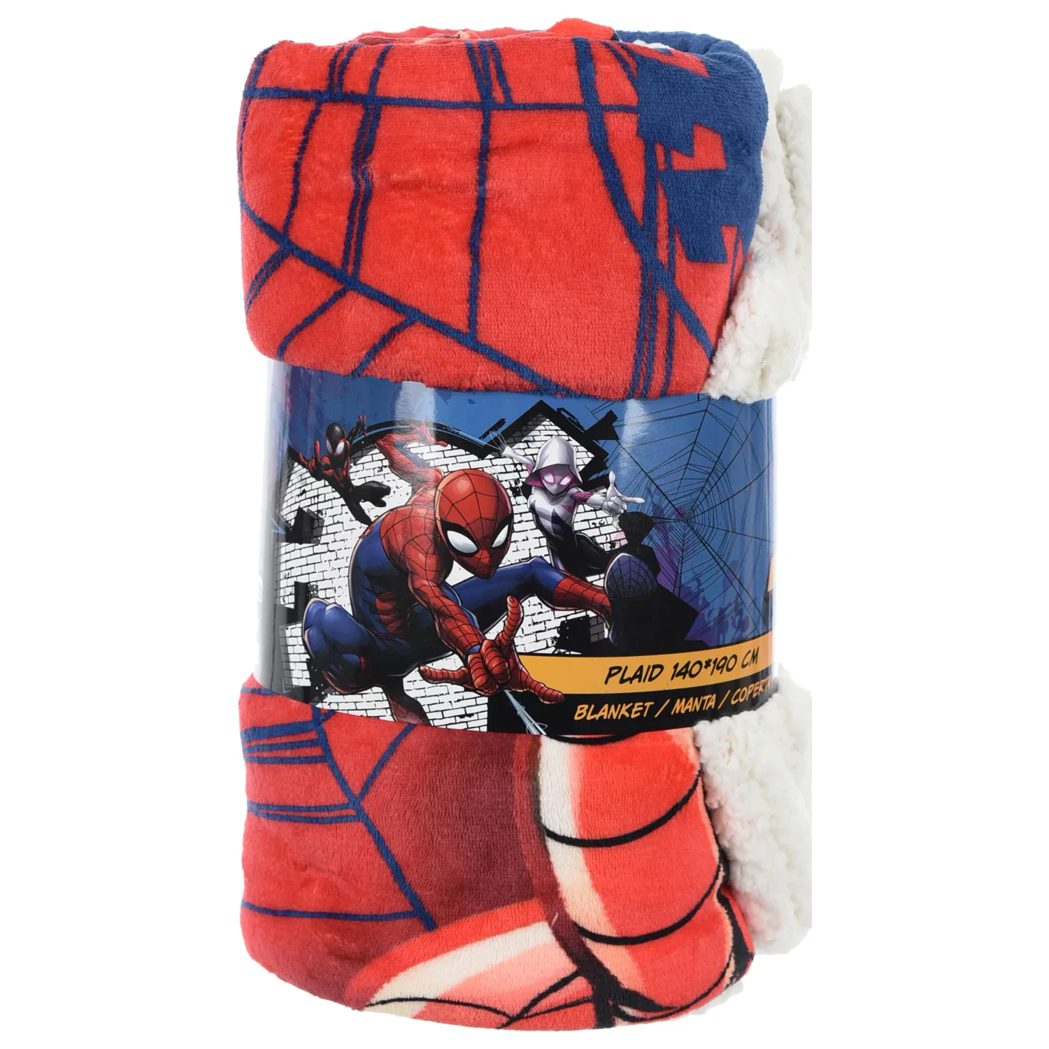 Spider-Man Action koc baranek 140x190 cm zdjęcie produktu