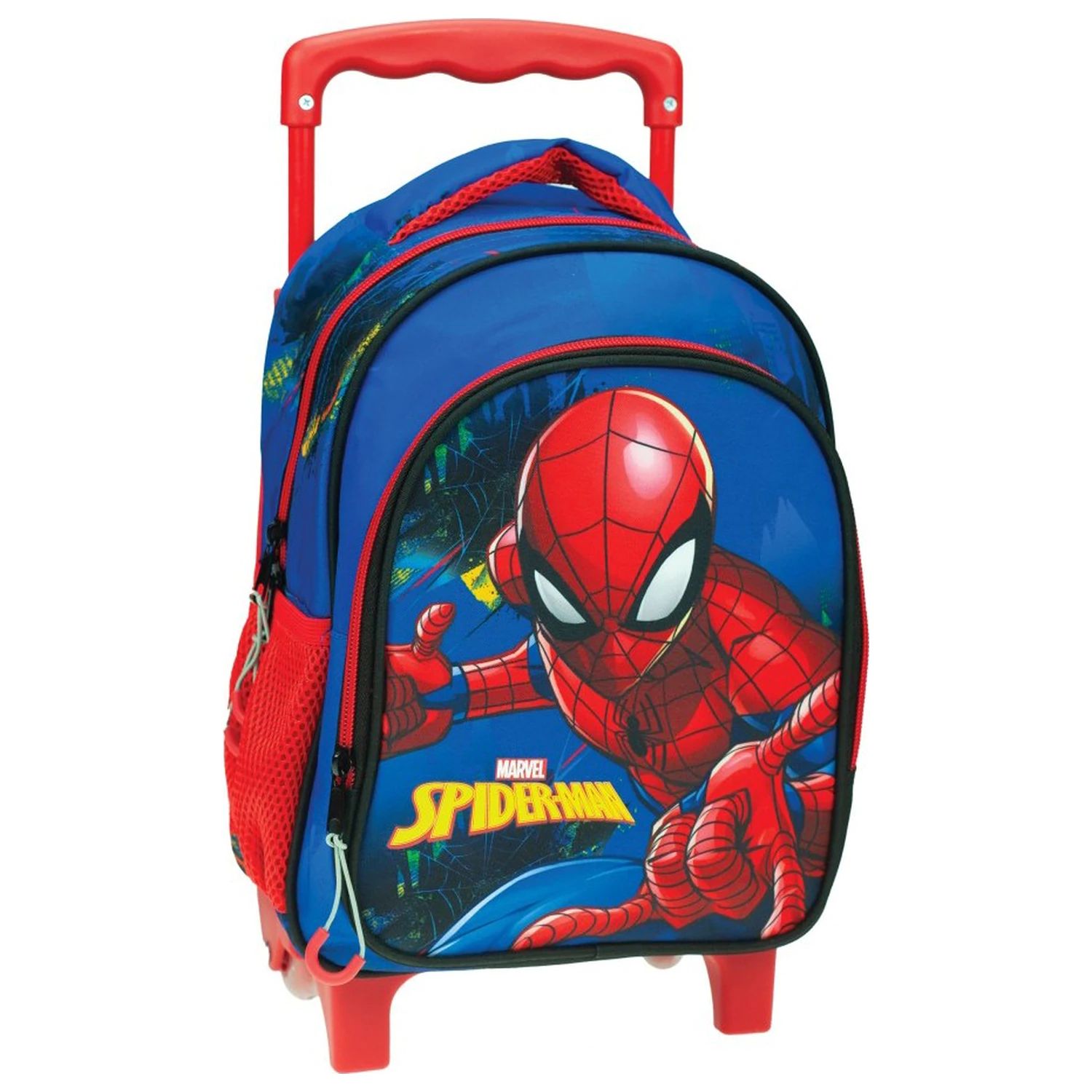 Spider-Man Blue Plecak Przedszkolny na kółkach Torebka 30 cm zdjęcie produktu