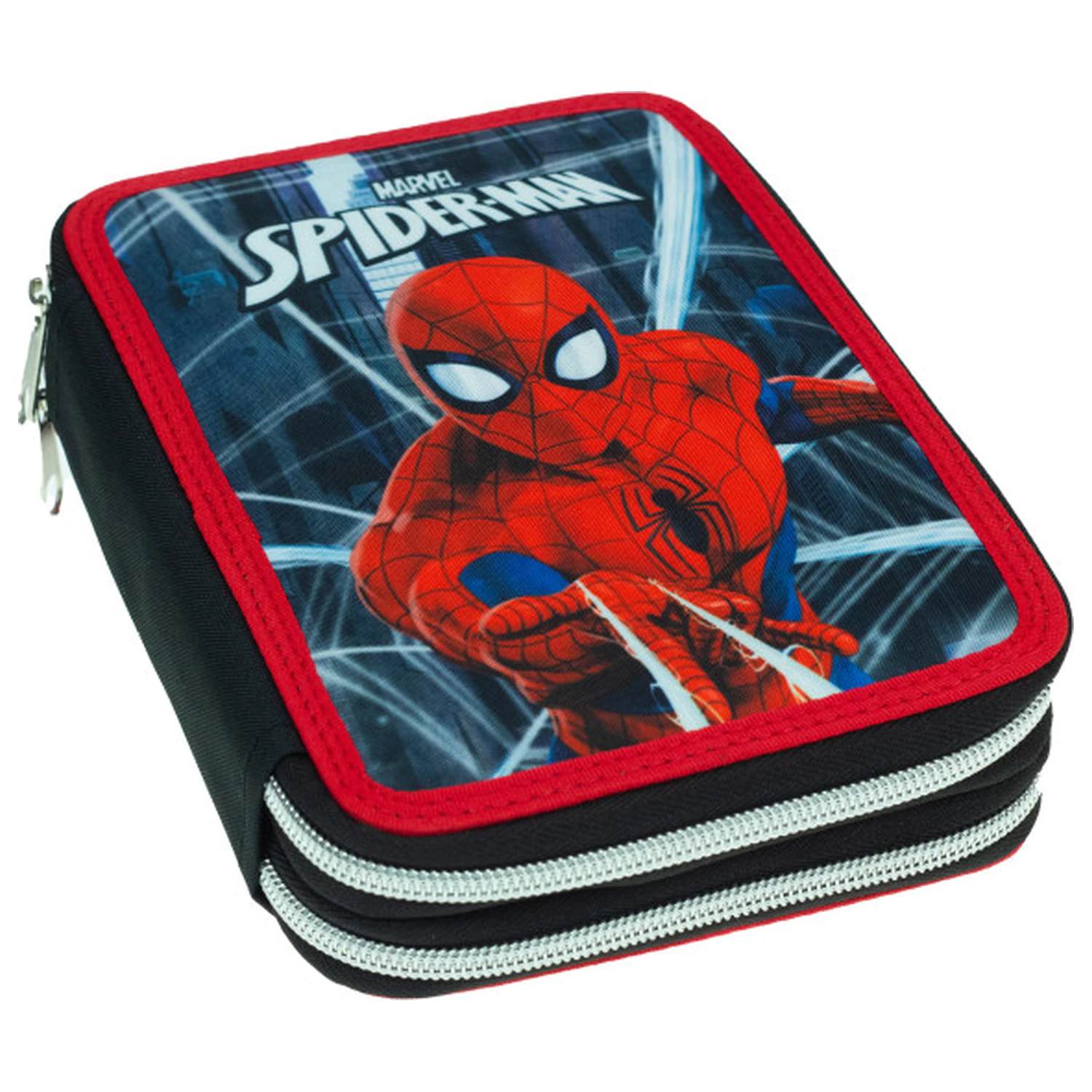 Spider-Man Dangled dwupiętrowy piórnik wypełniony zdjęcie produktu