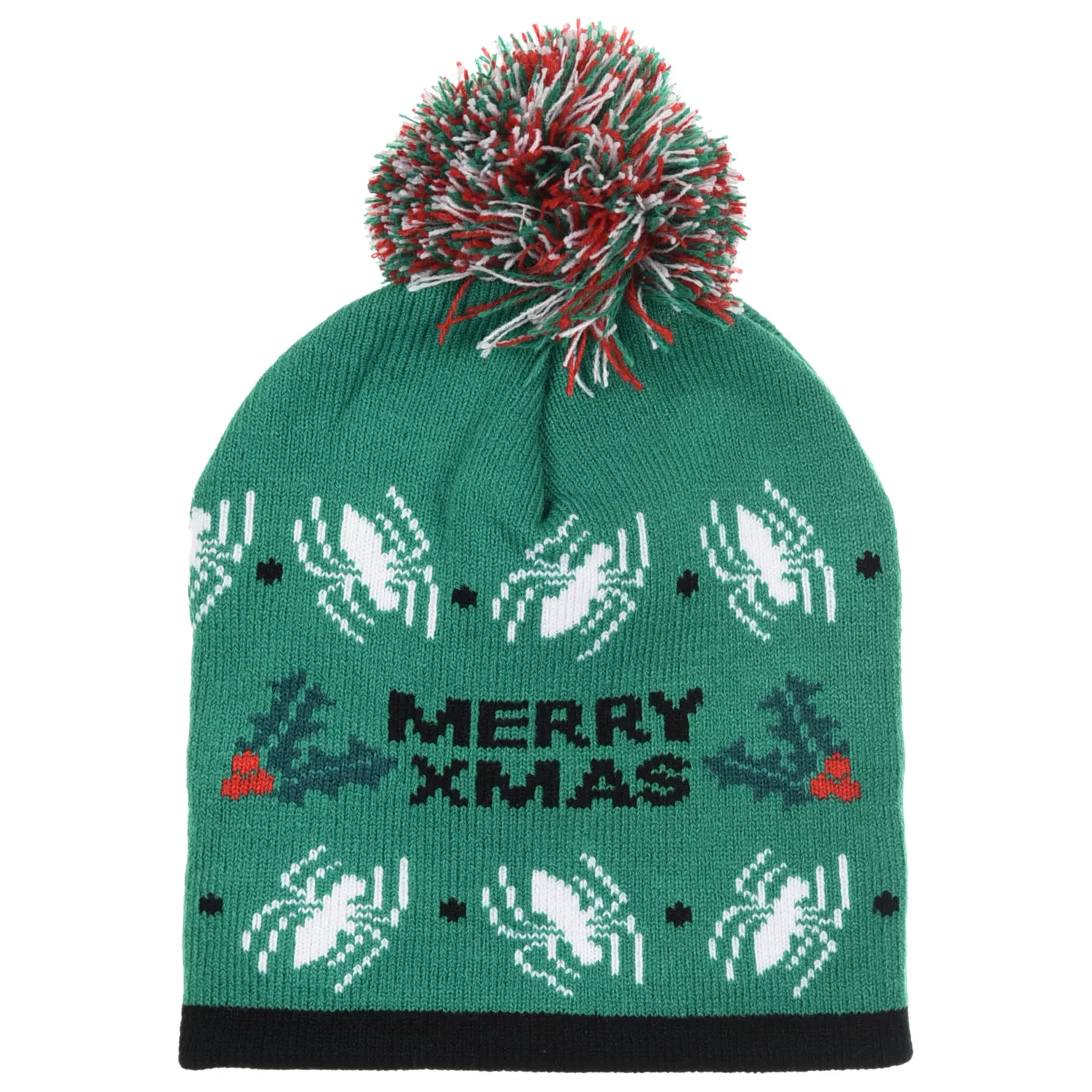 Spider-Man Zielona Czapka Zimowa Dziecięca Christmas Beanie 52 cm zdjęcie produktu