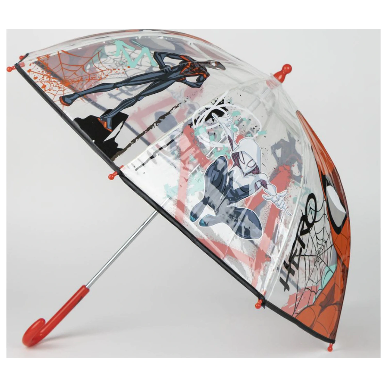 Spider-Man Hero Kids Transparentna Parasolka Ø71 cm zdjęcie produktu
