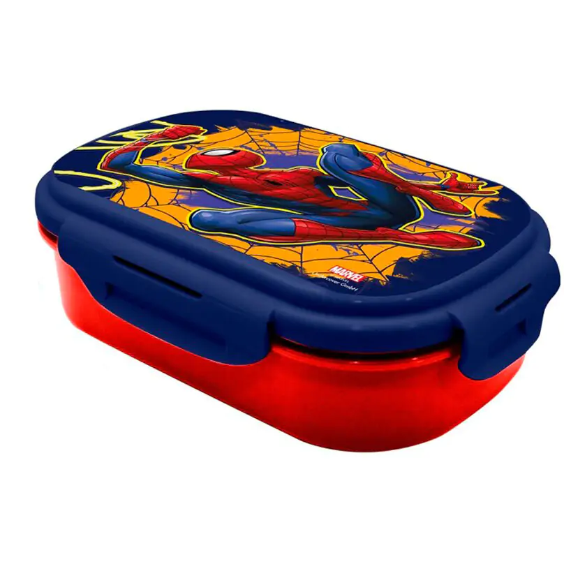 Spiderman Marvel lunch box + sztućce zdjęcie produktu