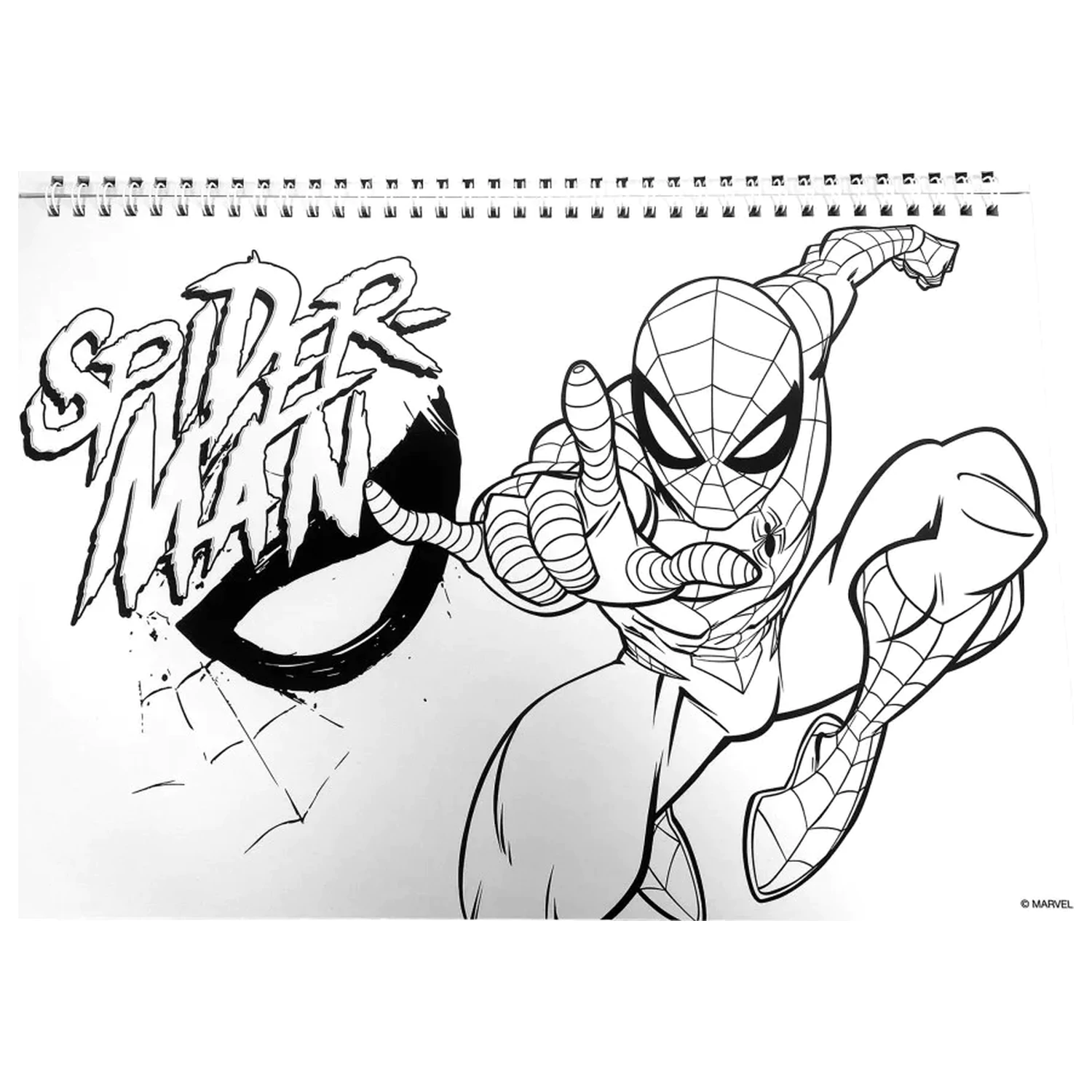 Spider-Man Miles Morales A4 spiralny szkicownik 40 arkuszy z naklejkami zdjęcie produktu