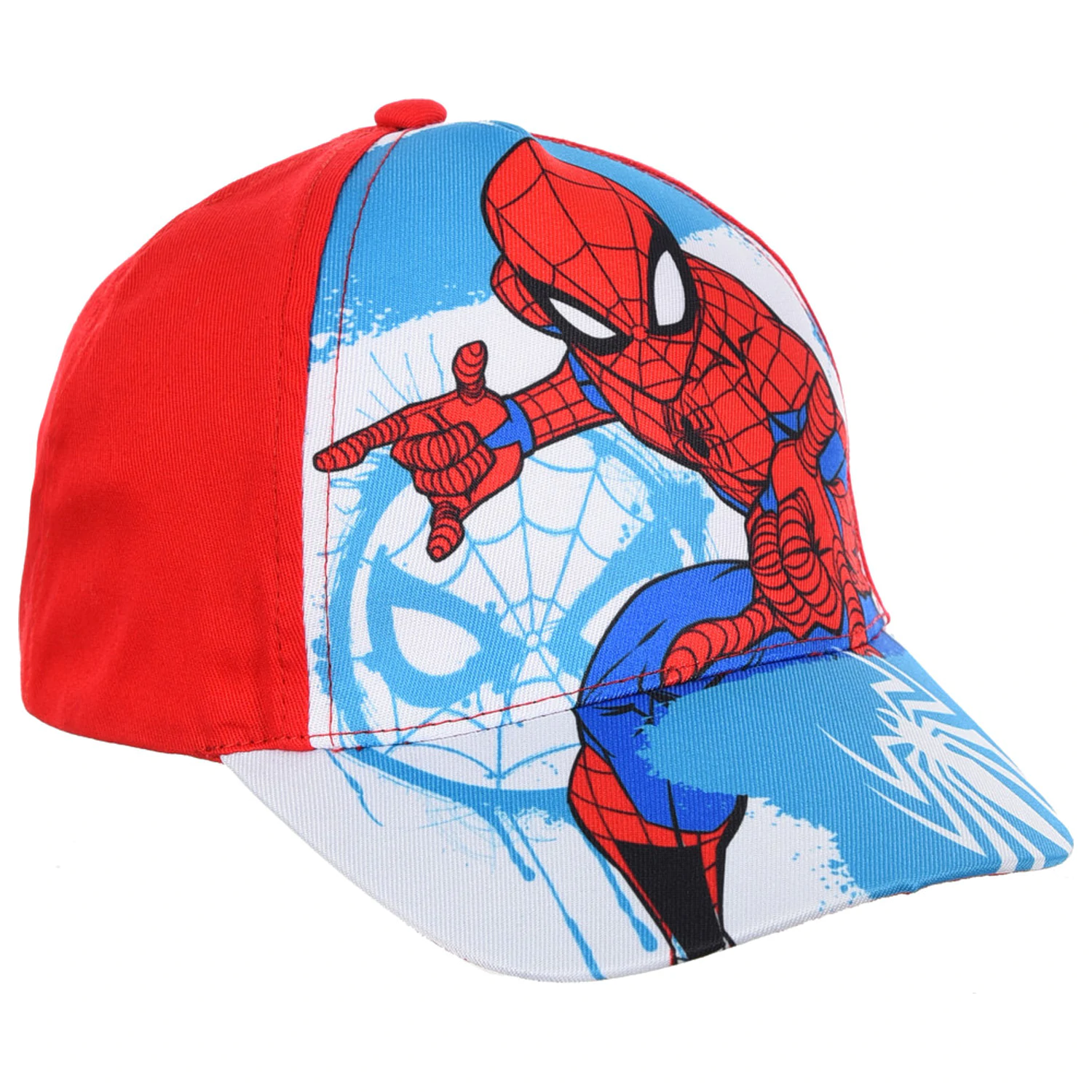 Czapka z daszkiem Spider-Man Painted Red dla dzieci 54 cm zdjęcie produktu