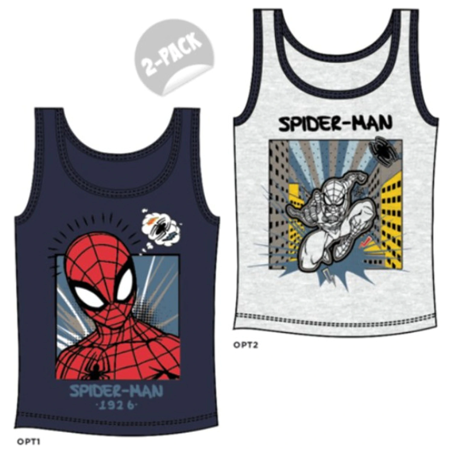 Spider-Man Savior Dziecięcy Tank Top Zestaw 2-częściowy 5-6 lat / 110-116 cm zdjęcie produktu