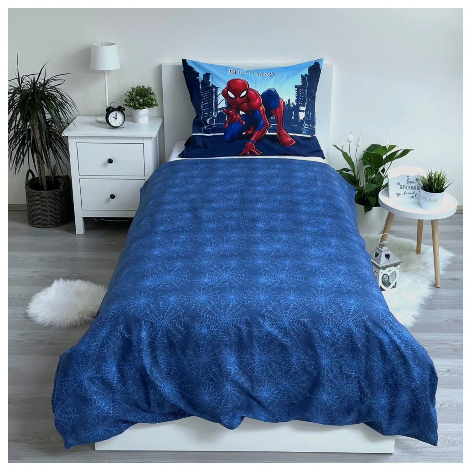 Spider-Man Skyline Poszwa na kołdrę zdjęcie produktu