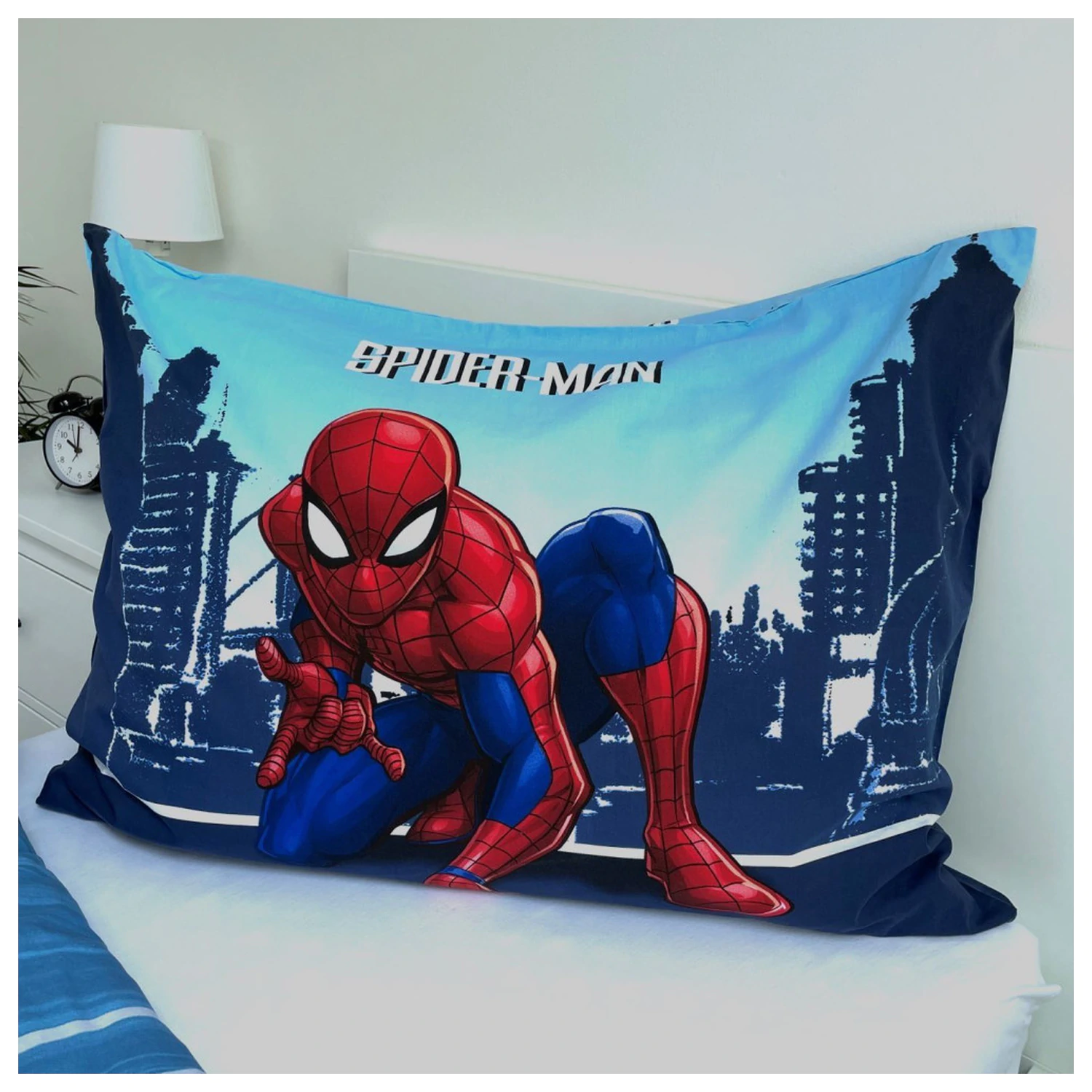 Spider-Man Skyline Poszwa na kołdrę zdjęcie produktu