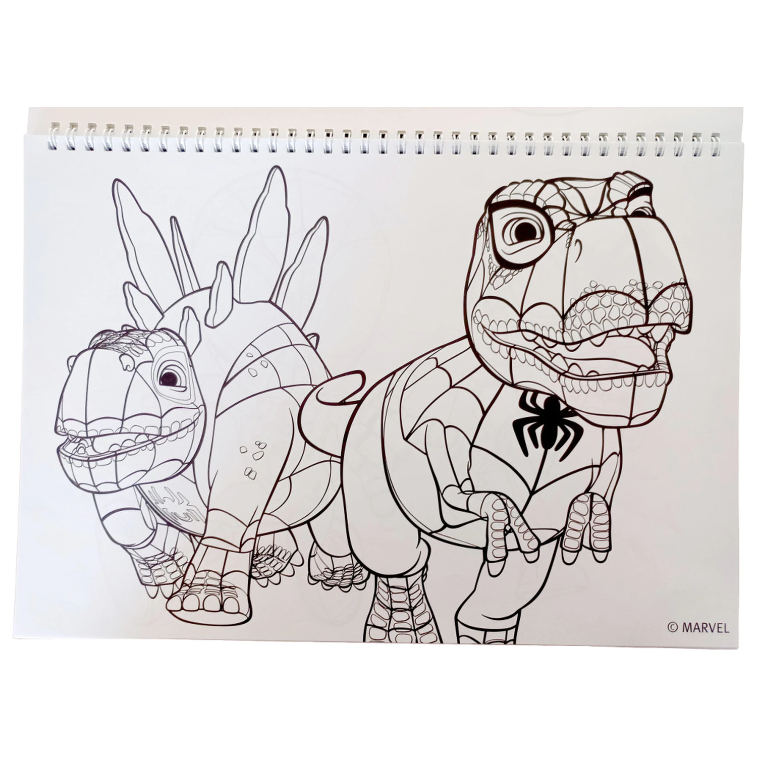 Spider-Man Spidey Dino-Webs A4 Spiralny szkicownik, 40 kartek, z naklejkami zdjęcie produktu