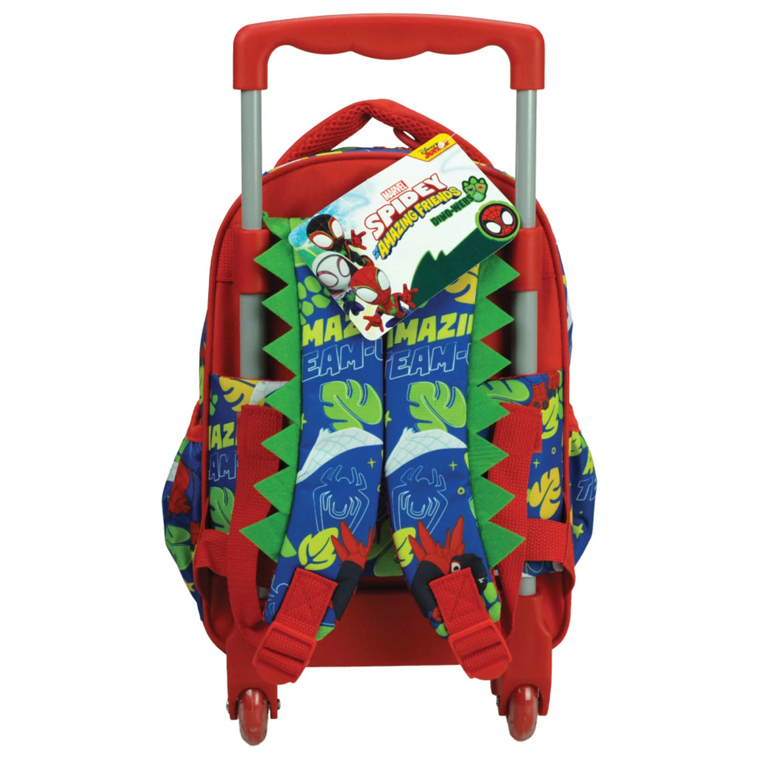 Spider-Man Spidey Dino-Webs Rolling Preschool Backpack, Torba 30 cm zdjęcie produktu